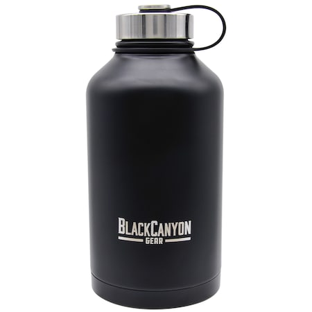 Blackcanyon Outfitters 64oz. Water Bottle w/ Twist Lid - Black BCO64OZB
